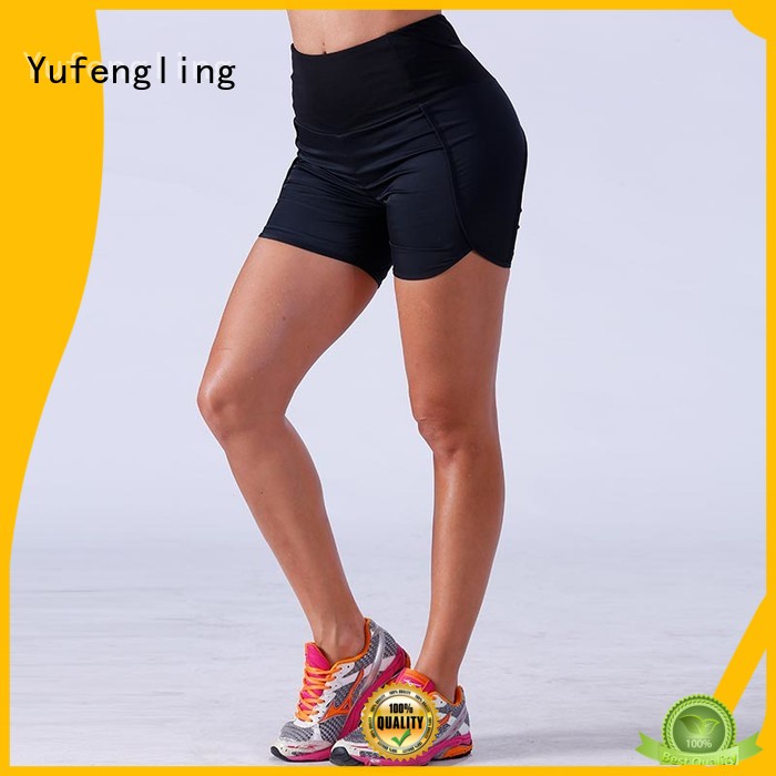 Yufengling fitness ladies gym shorts wholesale