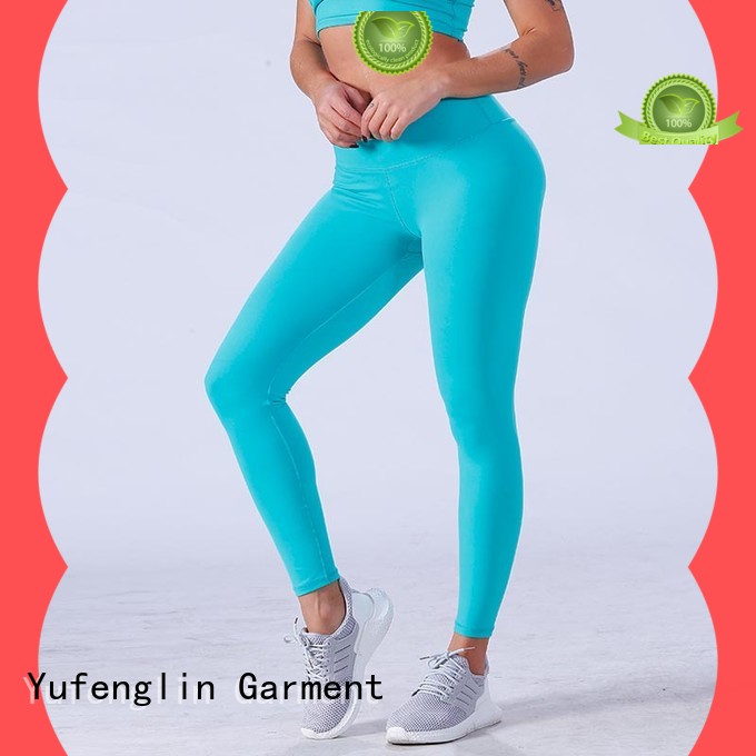 Yufengling fitnesswear sport leggings pati-color gymnasium
