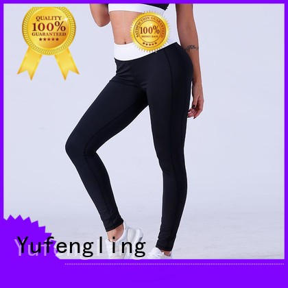 Yufengling new-arrival high waist leggings pati-color for trainning