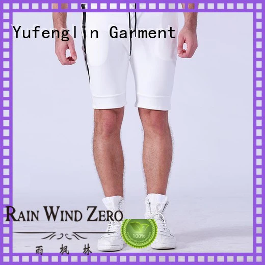 Yufengling classic sports shorts for men factory in gym
