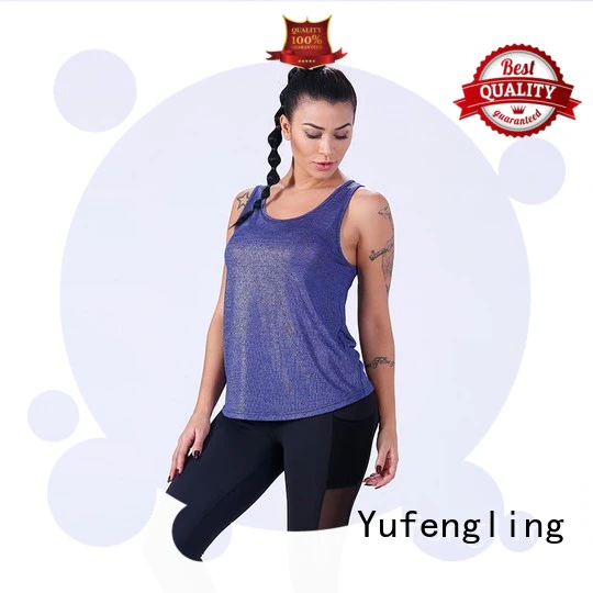 womens singlet tops for-running exercise room Yufengling