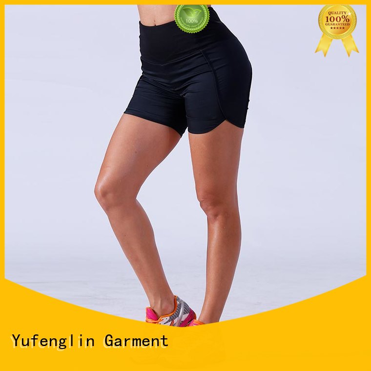 fitness ladies sports shorts manufacturer Yufengling