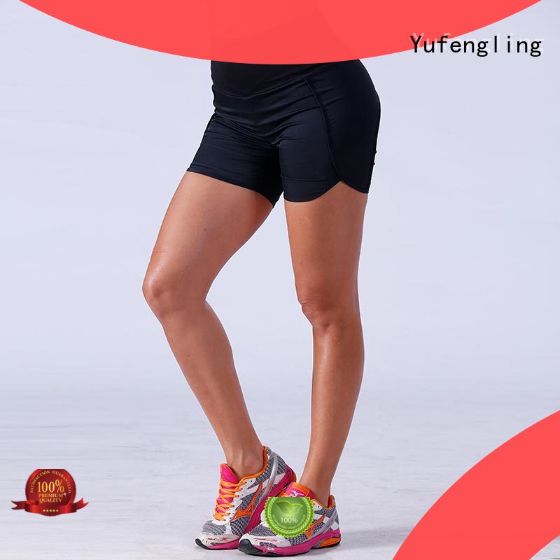 athletic ladies gym shorts in different color Yufengling