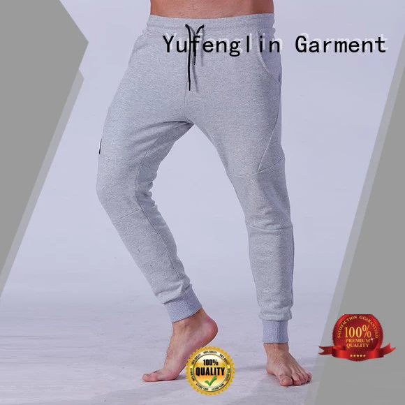Yufengling solid mens joggers for track  for sporting