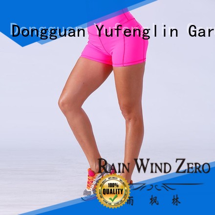 Yufengling comfortable ladies gym shorts manufacturer