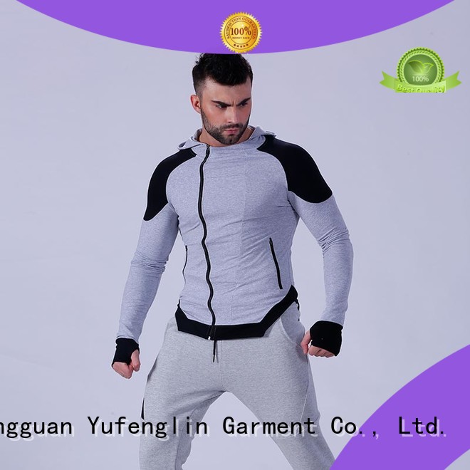 Yufengling mens fashion hoodies workout for jogging