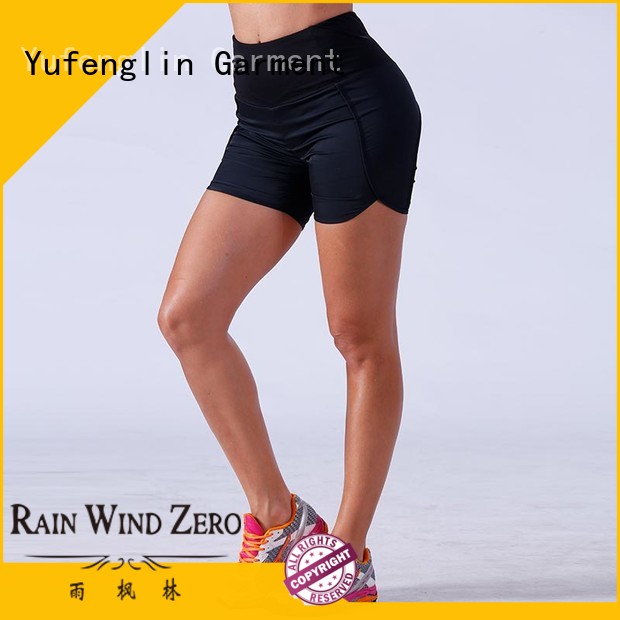 Yufengling exquisite ladies gym shorts in different color